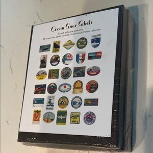 Ocean Liner Labels Postcard Set